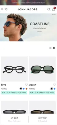 John Jacobs Premium Eyewear android App screenshot 2