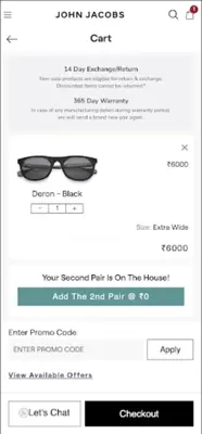 John Jacobs Premium Eyewear android App screenshot 4